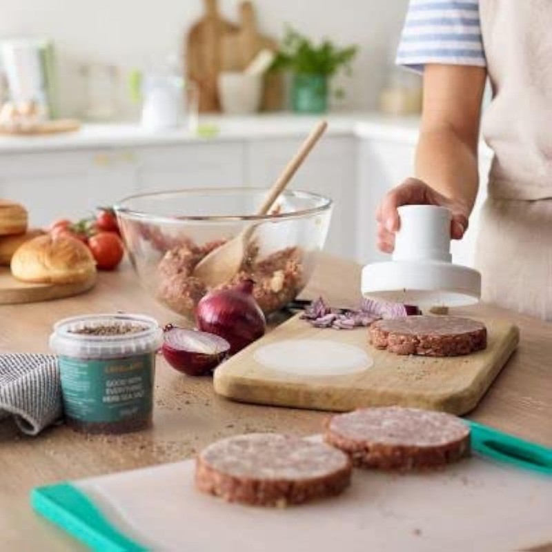 Lakeland Quarter Pounder Burger Press Mould - Includes 100 Waxed