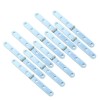 10PCS Side Rail Hinges, Lokatall Jewelry Box Hinges Marine Boat