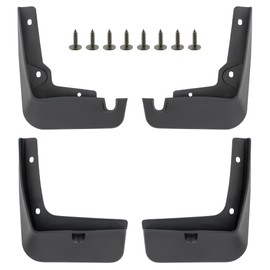BOXI Set of 4 Front and Rear Side Mud Flaps Splash Guards Fit for Hyundai Elantra Sedan 2017 2018 2019 (Not Fit Side Skirt & GT Hatchback Model)