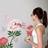 7Pcs Wall Stencils Large Flower Painting for Garden, 12 Inch