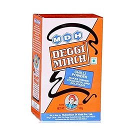 MDH Deggi Mirch | Traditional Chilli Spice Blend | Add Bright Colour | Mild – Medium Heat | Health Benefits | Perfect for Curries | 100g Pack