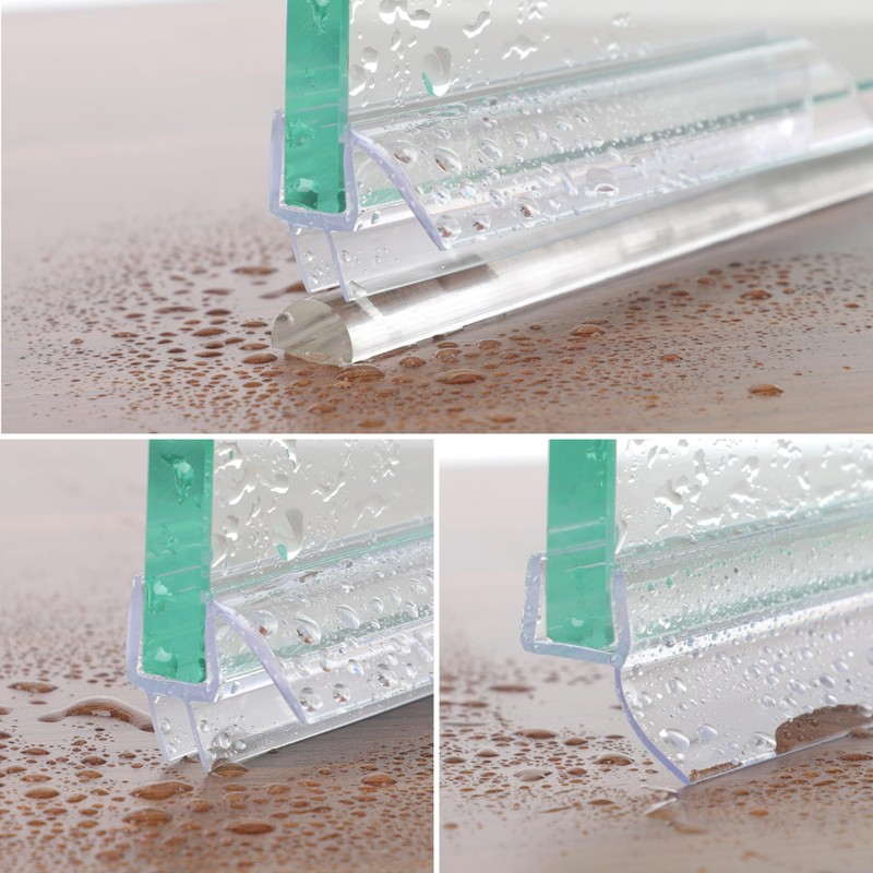 EAISMON Frameless Shower Door Seal Strip 4 Pack x 39