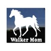 Walker Mom ~ Tennessee Walking Horse Trailer Vinyl Window Decal