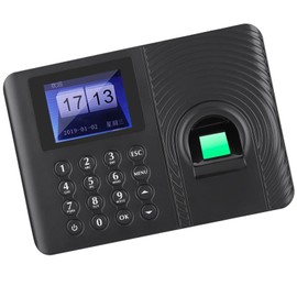 Timecard Recorder, Fingerprint Authentication, Attendance Management, High Speed Recognition, Improved Accuracy, LCD Screen, 1000 Fingerprints Input, Reduces Expenses and Effort, Access Control, Easy