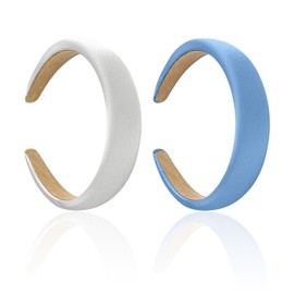 2 Pieces Of Satin Headbands, Fashionable And Simple Headbands, Solid Color Headbands, Women'S Hair Accessories, Hair Accessories, Clothing Accessories