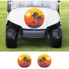 Golf Cart Decals, Palm Tree Sunset Design, Hood and Side