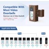 Blink, Ring Anti-Theft Video Doorbell Mount Compatible with Ring/Blink Wireless