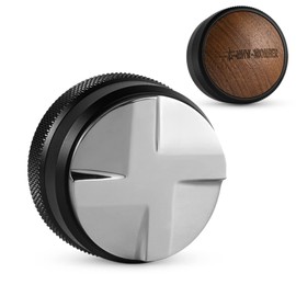 MHW-3BOMBER Coffee Leveler 51 mm, Coffee Distributor Adjustable Height, Espresso 51 mm Distributor Tool for 51 mm Porta Filter Espresso Accessories, Barista Accessories, Model: T6095L4