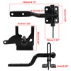 Bonsicoky Self-Locking Gate Latch, Heavy Duty Gate Latch, Automatic Gravity