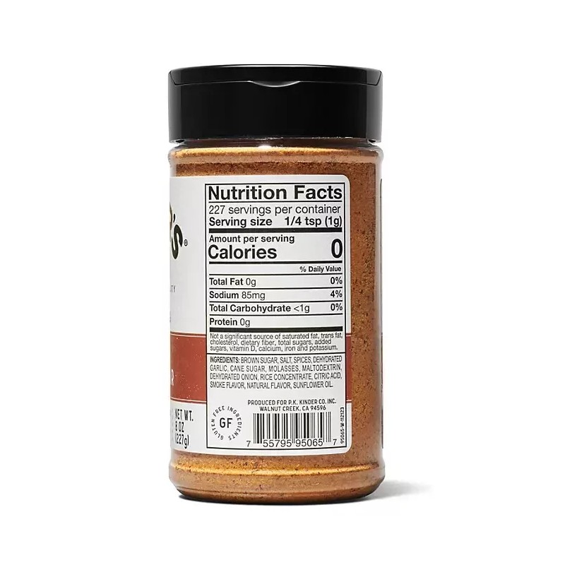 Kinder's Hickory Brown Sugar Seasoning, 8 oz.