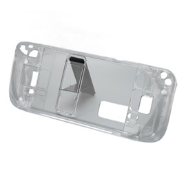 Protective Case for Steam Deck, Cover Protector with Stand Base, Full Protective Cover Case for Steam Deck Accessories, Non Slip and Anti Scratch Design, Clear