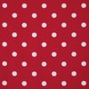 Homescapes Fabric Sold by the Metre Polka Dots Red 100%