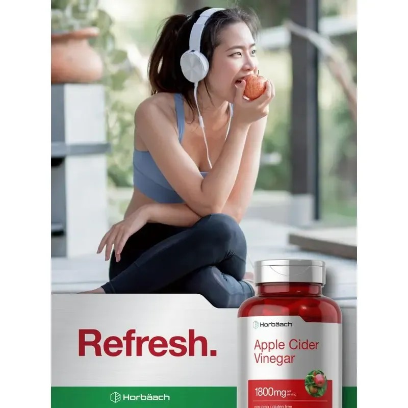 Apple Cider Vinegar 1800mg per serving | 150 Capsules