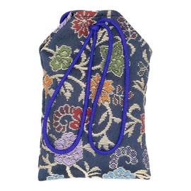 Amulet of French Bag/香合 French For Blue Height 8.5 cm X Width 6 cm