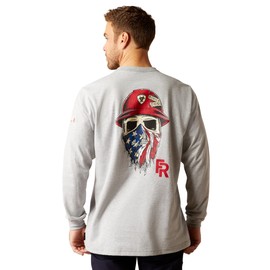 ARIAT Men's Fire Resistant Born for This T-Shirt, Heather Grey, XX-Large