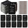 TecUnite 10 Sets Inspirational Spiral Notebooks Motivational Pens Bulk Back