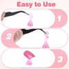DOPENSPI 1000PCS False Tip Double Sided Adhesive Nail Tape, Pre-Cut
