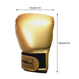 Children Boxing Gloves Kick Boxing Muay Thai Punching Training Bag Gloves Outdoor Sports Mittens Boxing Practice Equipment for Punch Bag Sack Boxing Pads for Child Age 3 - 10 Years