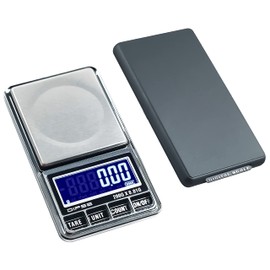 DIPSE USB 200 - Digitale Feinwaage/Taschenwaage mit USB-Anschluss ohne Abschaltautomatik die in 0,01g Schritten präzise bis 200g wiegt