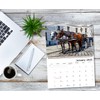 2025 Spiral-bound Wall Calendar (Horses) - 12 Months Desktop/Wall Calendar/Planner