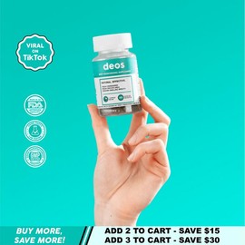 Full Body Deodorant Supplement | DEOS Internal Deodorant