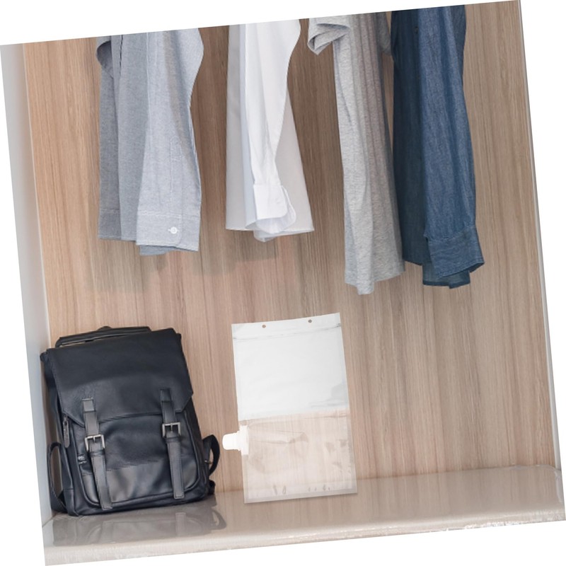 Angoily 10Pcs Reusable Hanging Moisture Absorber Bags for Closet, Kitchen,