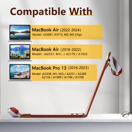 SSS·GRGB Sleeve Case Cover for MacBook Air 13.6 A3113 A2681 M2 M3, MacBook Air 13 A2337 M1/A2179/ A1932, MacBook Pro 13 A2338 (M2 M1)/A2289/A2251/A2159/A1989 /A1708/A1706, MacBook Briefcases, Brown,