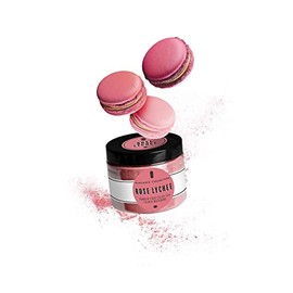 Pastry Chef's Boutique Elegance Collection Macaron Powder Color for French Macarons - Lychee Rose - 50 gr