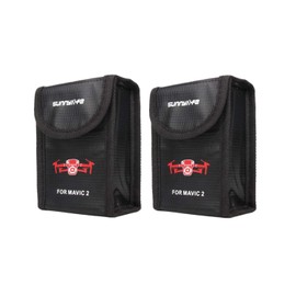 RotorLogic Mavic 2 LiPo Battery Safety Storage Bag for 1pc DJI Mavic 2 Pro/Zoom Drone Flight Battery (2-Pack)
