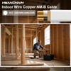 14/2 White 100FT NM-B Pure Copper Cable, Indoor Non-Metallic Sheathed