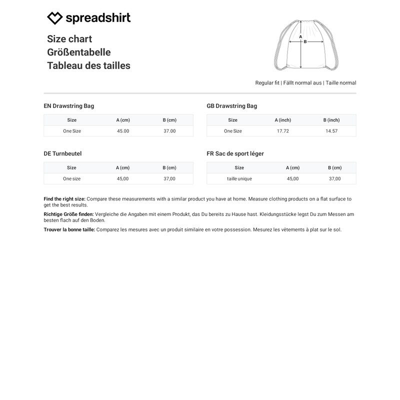 Spreadshirt Peanuts Snoopy and Woodstock Gym Bag, royal