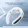 Cervical Spine Massager Strength Adjustment USB Rechargeable Intelligent Pulse Heating