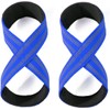 MOPHOEXII Figure 8 Straps for Deadlift-Weight Lifting Straps，Shrugs, and Weightlifting，Strongman
