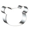 Teddy Bear Head Cookie Cutter Set Large - 5", 4",