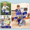 Kids Drum Set 5 Piece Toddlers Jazz Drum Kit with