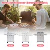 BMMXBI D010021002 Grease Tray Replacement Parts for Monument Grills 4-Burner