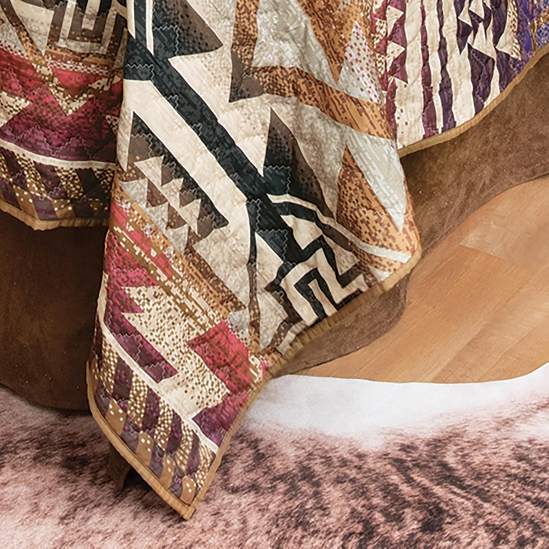 BLACK FOREST DECOR Durango Mesa Quilt Bed Set - Queen,