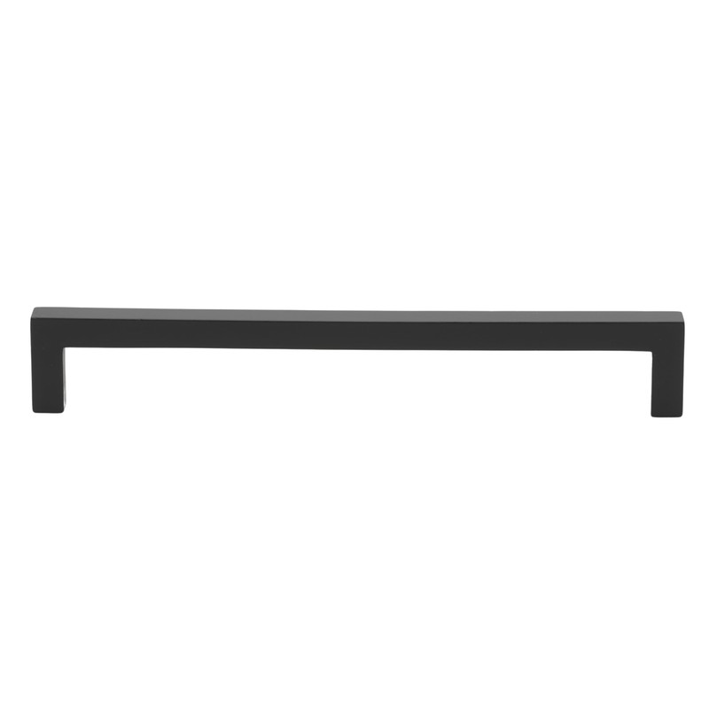 GlideRite 7-9/16 in. (192mm) Center-Center Solid Square Cabinet Bar Pull,