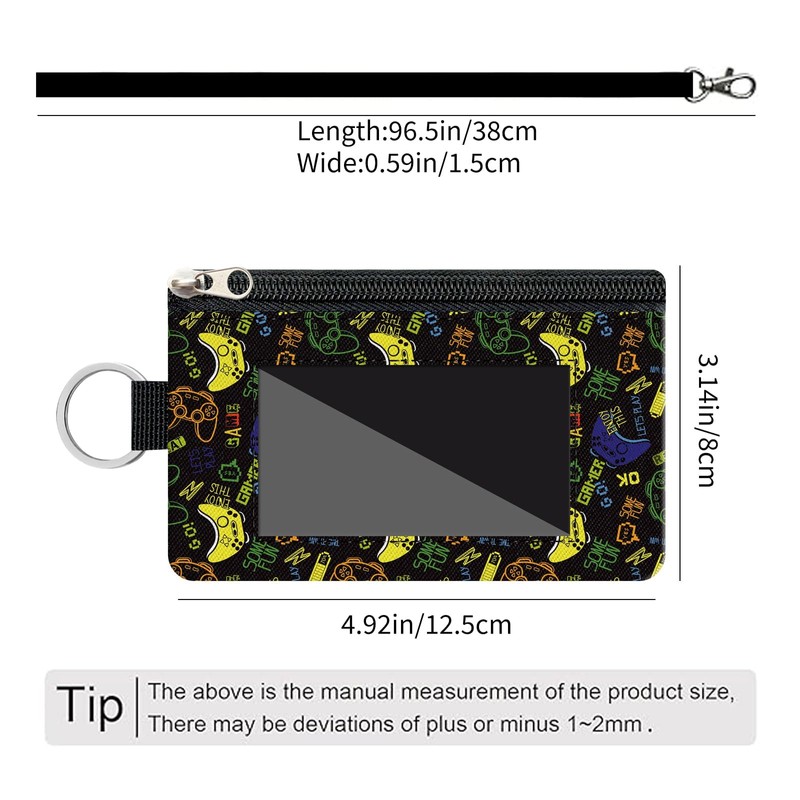 Leyeve Wallet Lanyards for Women with ID Window, RFID Blocking