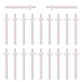 Nose Hair Wax Brazilian Wax Nose Hair Gosso Stick Nose Hair Wax Removal Stick Disposable Hair Removal Stick Nose Cleaning Nose Hair Removal Tool Safe and Fast Hair Removal Wand (20 Pieces, White)