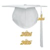 Happy Secret Matte Graduation Cap with 2024 Tassel for High