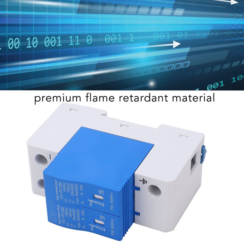 DC Surge Protector Alarm Window Modular Design Rail Installation Protective