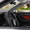 SEG Direct Black Car Steering Wheel Cover Small Size 14-14.25