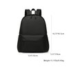 YONBEN® Sturdy Backpack Large Black with Laptop Compartment Sleek and