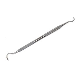 Periodontal Dental Anterior Posterior Jaquette U15/33, Double Ended Sickle Scaler, Stainless Steel Oral Hygiene Instrument, Medical Dental Plaque, Tarter & Calculus Removing Instrument