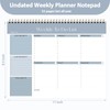 Weekly To Do List Notepad, Undated Planner with 52 Sheets