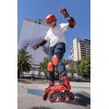 Set De Casco Y Protectores Lionix Pro Shield Rojo