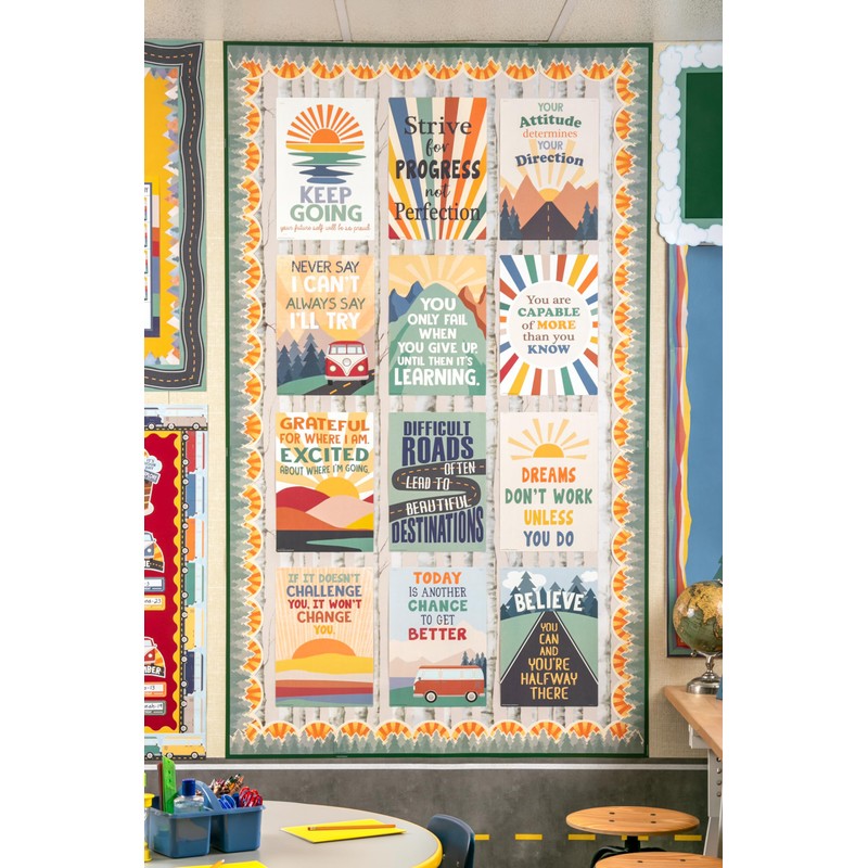 Teacher Created Resources Moving Mountains Road Trip Positive Sayings Educational