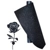 Black Glitter Heat Transfer Vinyl Rolls Black Iron HTV Vinyl