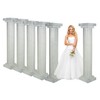Fun Express Marble Look Fluted Pillars Cardboard Columns 6 Pack